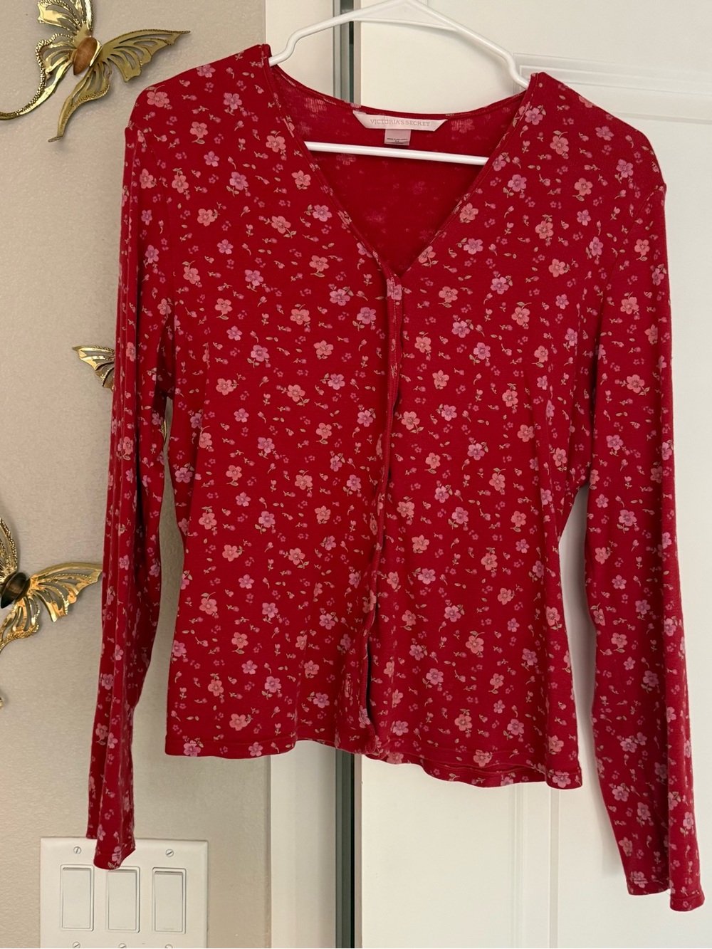 Victoria’s Secret Floral Button Down Top